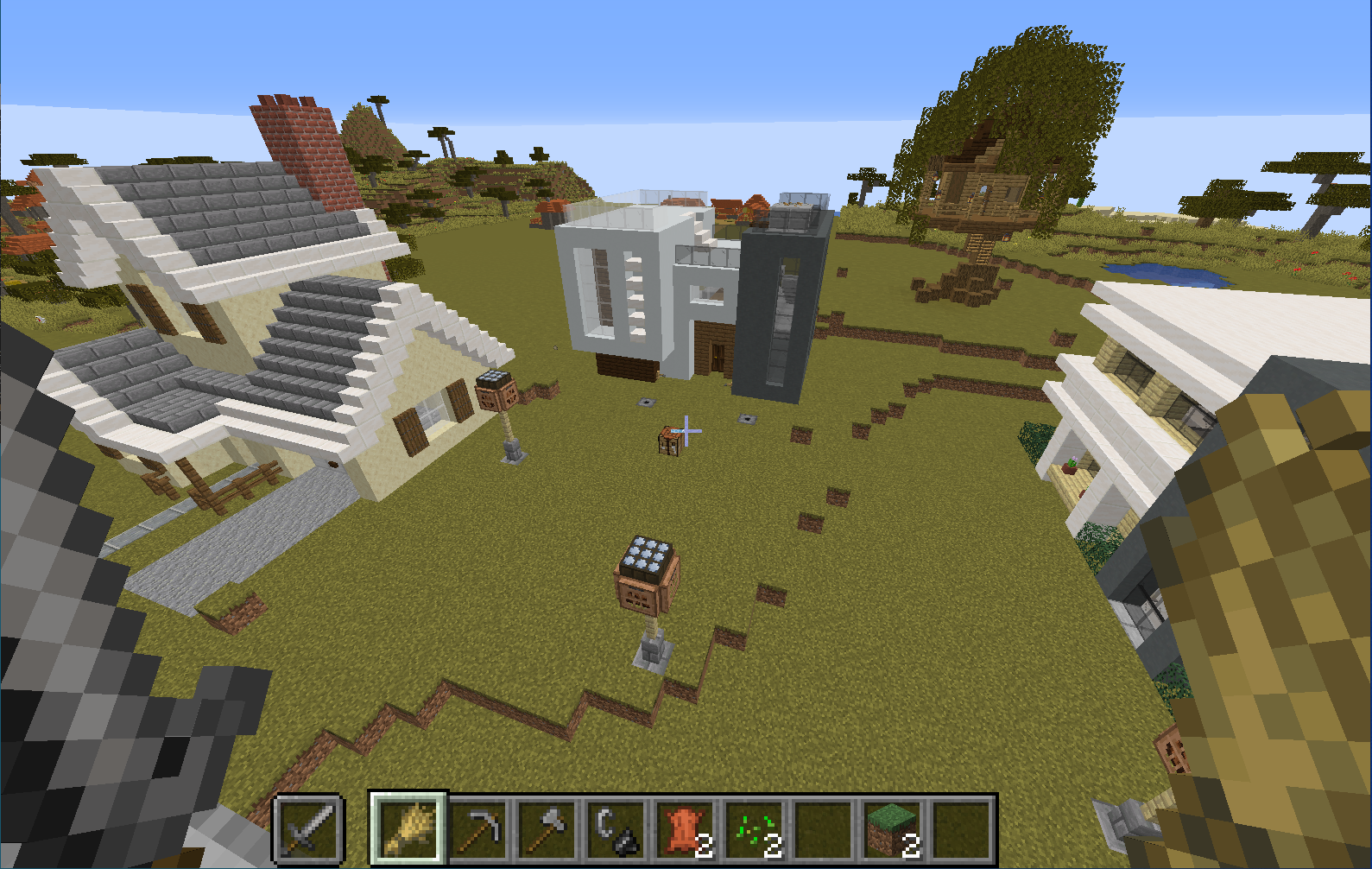 Minecraft server screengrab